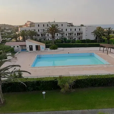 Capitelles - Face A La Et La Piscine - Front De - Ref Vuail شقة سان سيبريان